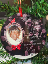 Load image into Gallery viewer, Black Memorial Ornament