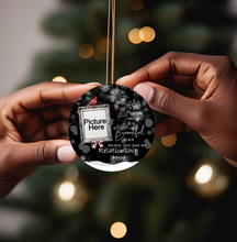 Load image into Gallery viewer, Black Memorial Ornament