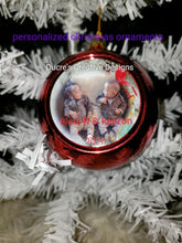 Load image into Gallery viewer, Christmas Ornament Customized ducrescreativedesigns