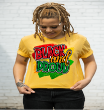 Load image into Gallery viewer, Black and Proud Apparel