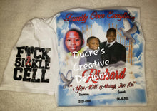 Load image into Gallery viewer, Memorial Shirt 100% Polyester ducrescreativedesigns