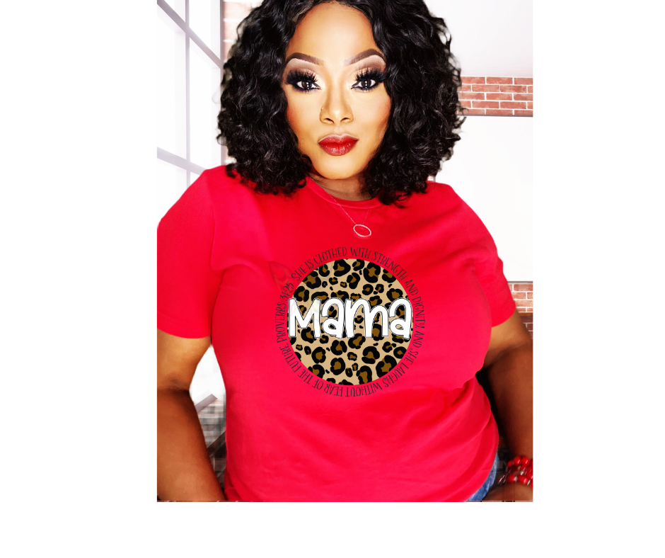 Mama Leopard Shirt