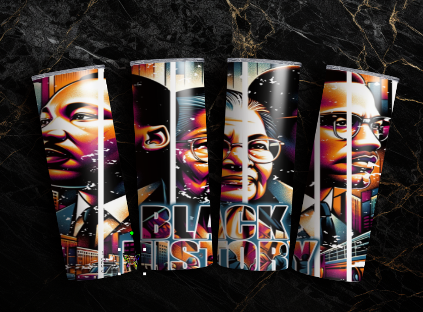 Black History Figures 20oz Tumbler