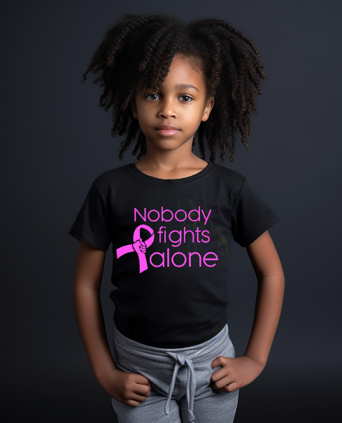 Breast Cancer Awareness Nobody fights alone Shirt/Hoodie