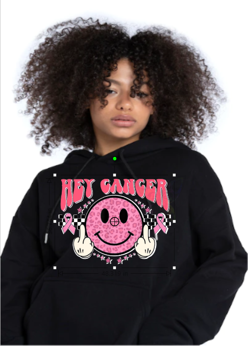 Breast Cancer Hey Cancer Shirt/Hoodie