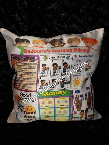 Pillow Customized Ducre's Creative Designs 