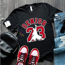 Load image into Gallery viewer, Graduation Jumping Shirt with 23
