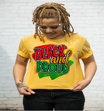 Load image into Gallery viewer, Black and Proud Apparel
