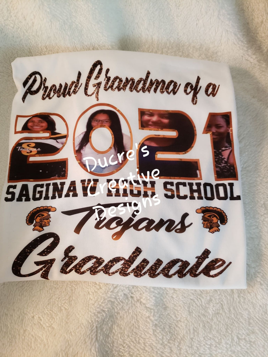 Graduation Shirt- Proud Ducre's Creative Designs 