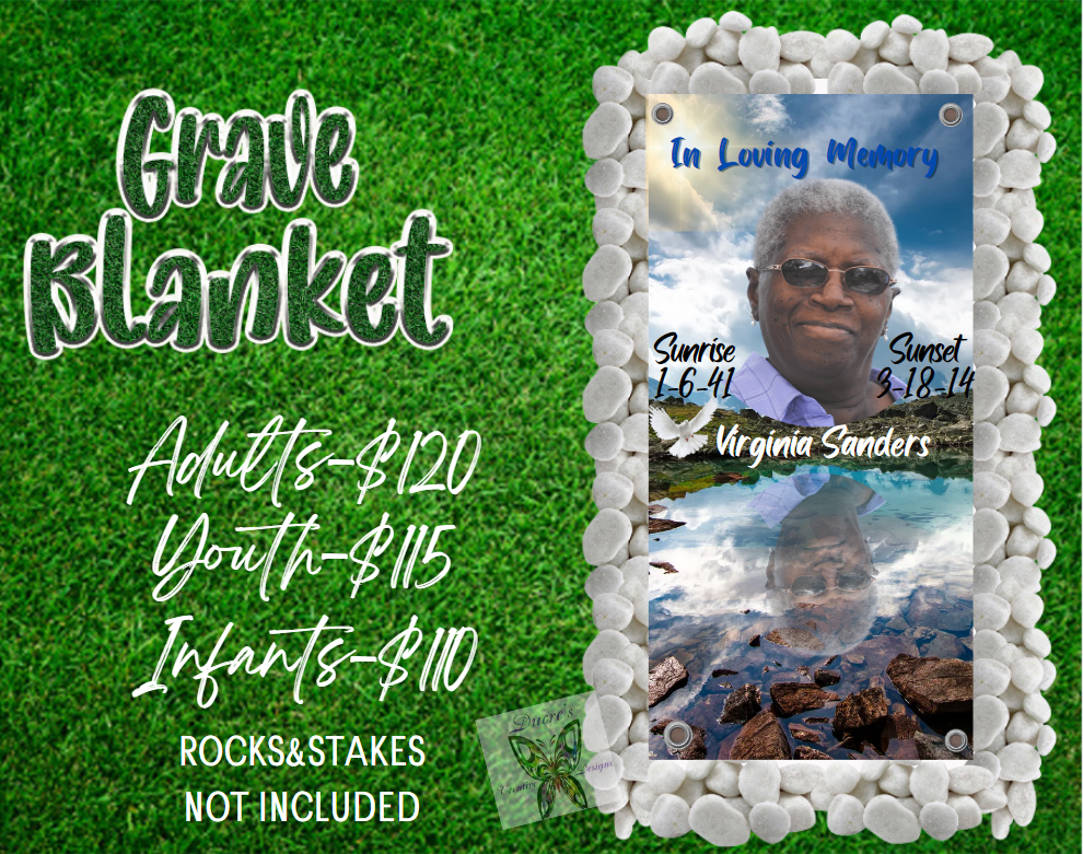 Grave Blanket Customized