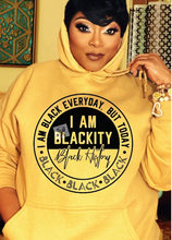 Load image into Gallery viewer, I Am Black Everyday Apparel
