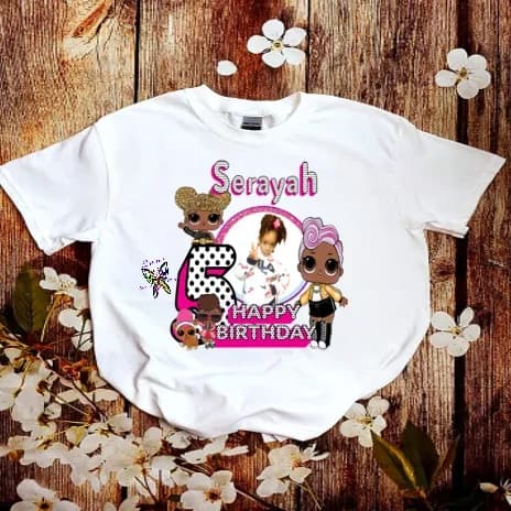 Customized Doll Shirt Ducre's Creative Designs 