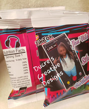 Load image into Gallery viewer, Chip Bag Party Favor Personalized Ducre&#39;s Creative Designs 
